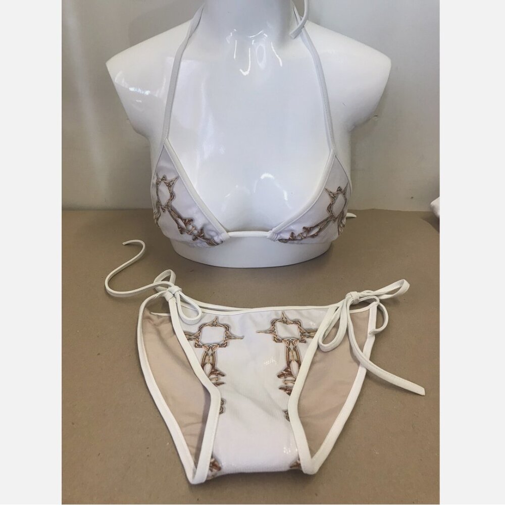 NWOT Clover Canyon Chain Print Bikini